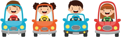 four-happy-cartoon-children